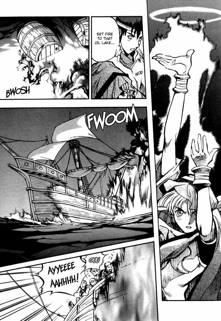 Lodoss Tousenki: Eiyuu Kishiden Chapter 28 page 11 - Chapter 28: Sworn Friends Reunited