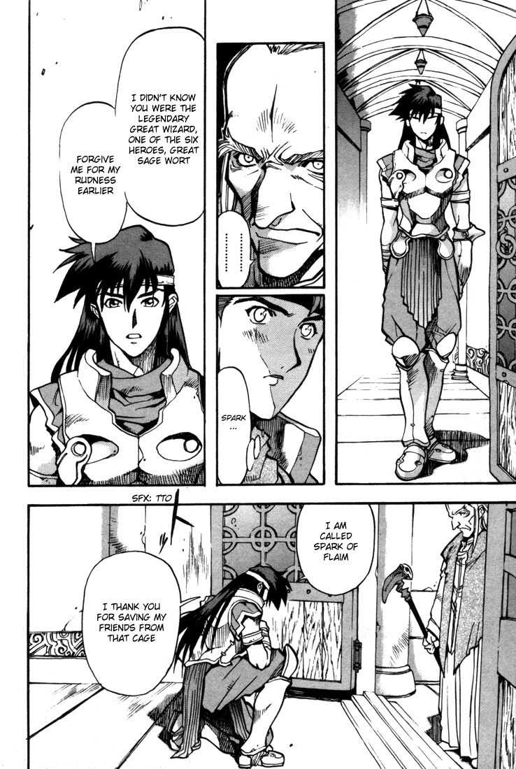 Lodoss Tousenki: Eiyuu Kishiden Chapter 29 page 11 - Chapter 29: Marmo, the Dark Island
