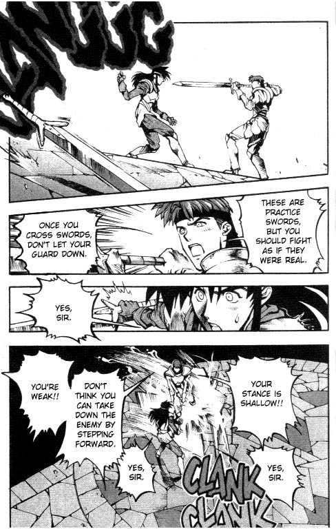 Lodoss Tousenki: Eiyuu Kishiden Chapter 3 page 6 - Chapter 3: An Evil Trap