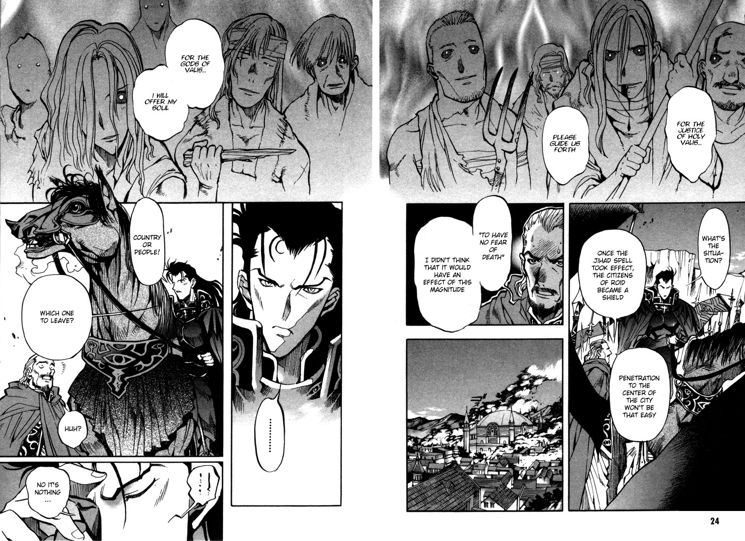Lodoss Tousenki: Eiyuu Kishiden Chapter 31 page 13 - Chapter 31: The Land of Confrontation