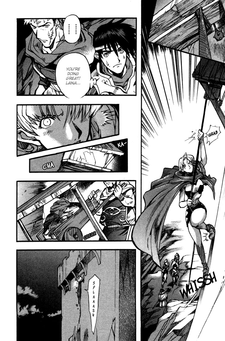 Lodoss Tousenki: Eiyuu Kishiden Chapter 32 page 11 - Chapter 32: Wedge of Past Deeds