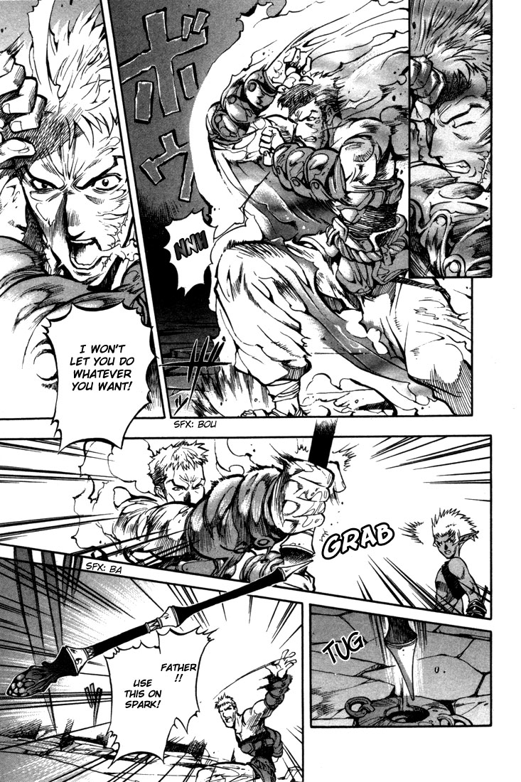 Lodoss Tousenki: Eiyuu Kishiden Chapter 36 page 21 - Chapter 36: Disappearing Life