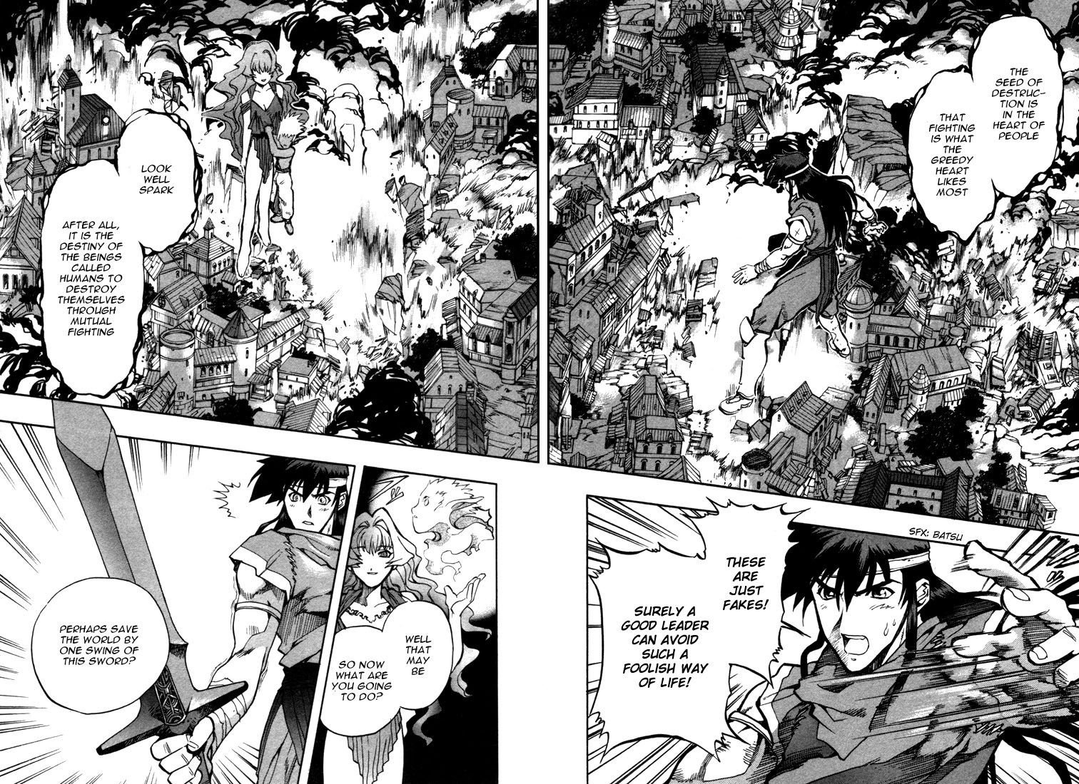 Lodoss Tousenki: Eiyuu Kishiden Chapter 38 page 23 - Chapter 38: The Ones Who Are Heroes [END]