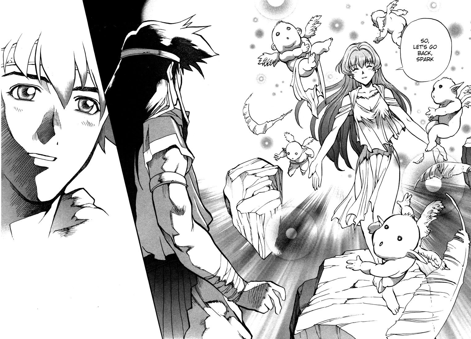 Lodoss Tousenki: Eiyuu Kishiden Chapter 38 page 28 - Chapter 38: The Ones Who Are Heroes [END]