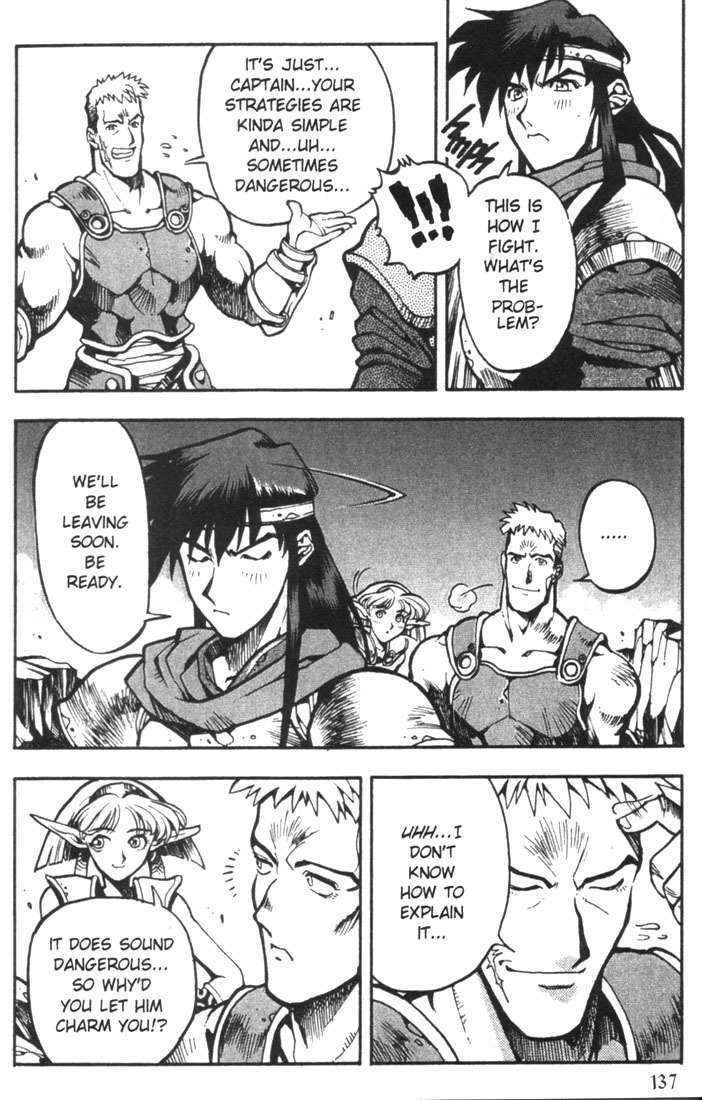 Lodoss Tousenki: Eiyuu Kishiden Chapter 5 page 27 - Chapter 5: Impatience and Doubt