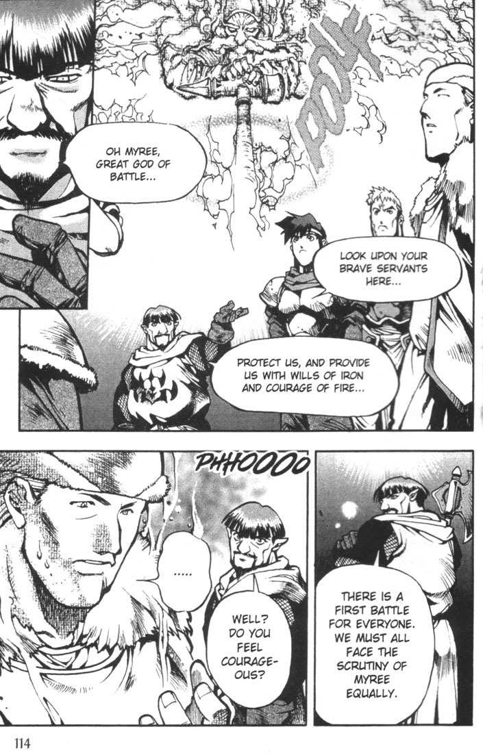 Lodoss Tousenki: Eiyuu Kishiden Chapter 5 page 5 - Chapter 5: Impatience and Doubt