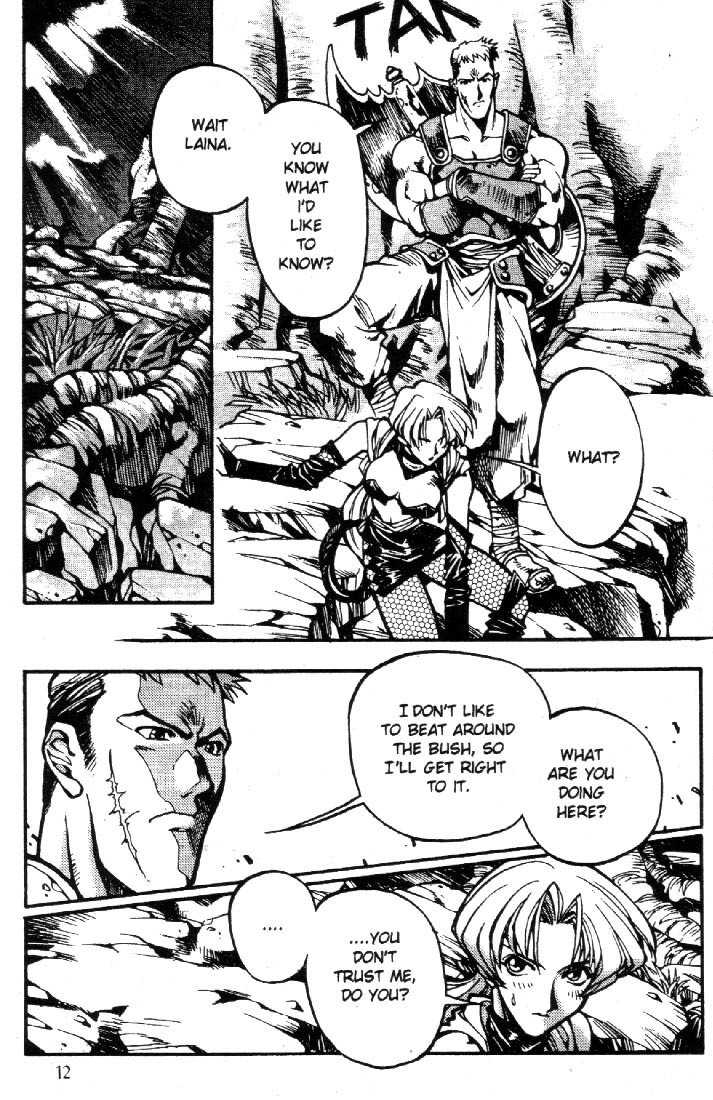 Lodoss Tousenki: Eiyuu Kishiden Chapter 7 page 12 - Chapter 7: Melody of the Lady in White