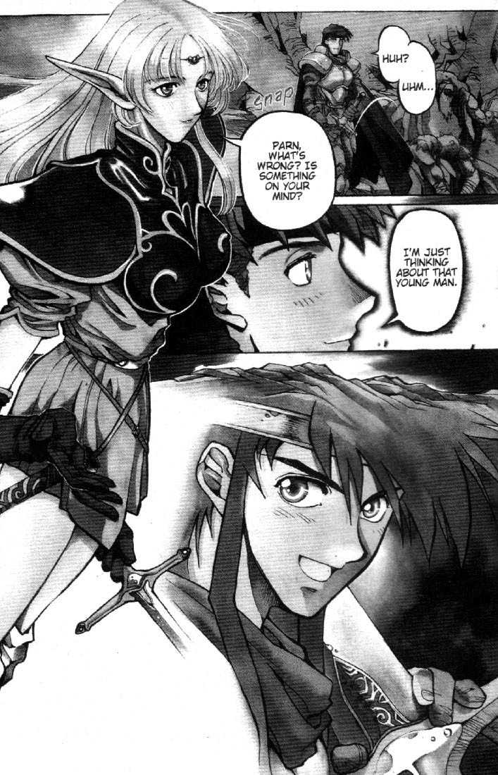 Lodoss Tousenki: Eiyuu Kishiden Chapter 7 page 3 - Chapter 7: Melody of the Lady in White