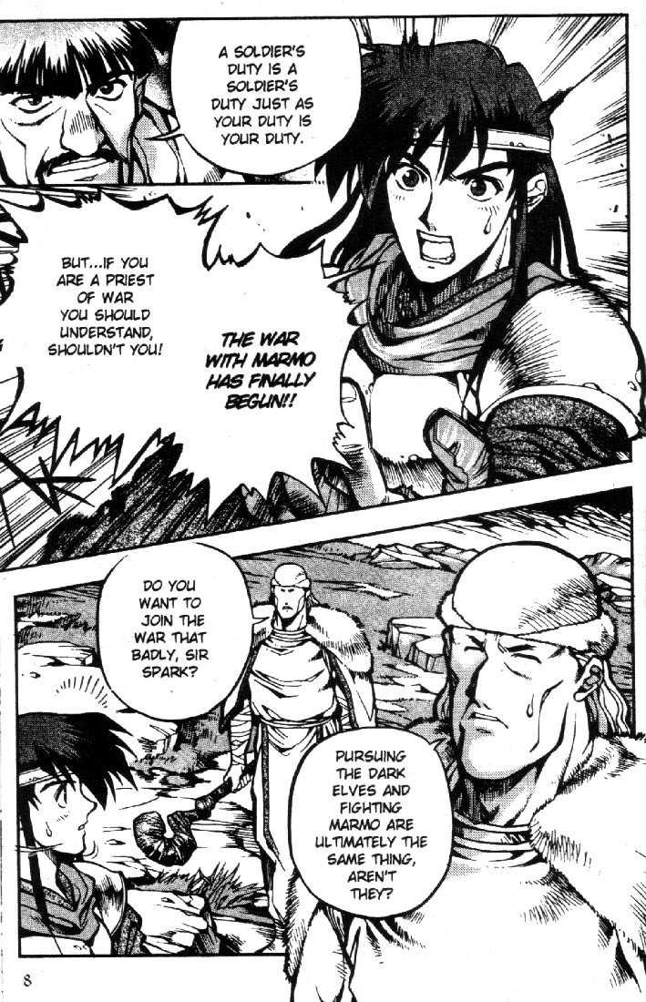 Lodoss Tousenki: Eiyuu Kishiden Chapter 7 page 8 - Chapter 7: Melody of the Lady in White