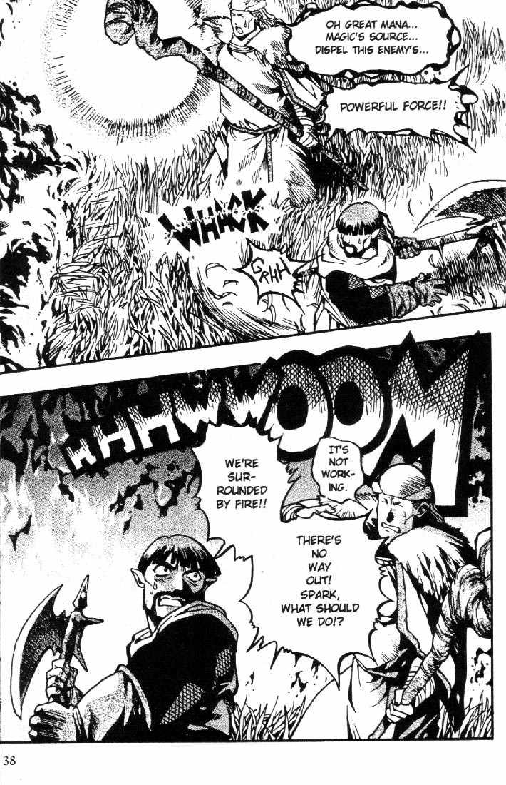 Lodoss Tousenki: Eiyuu Kishiden Chapter 8 page 12 - Chapter 8: Things We Must Do To Survive