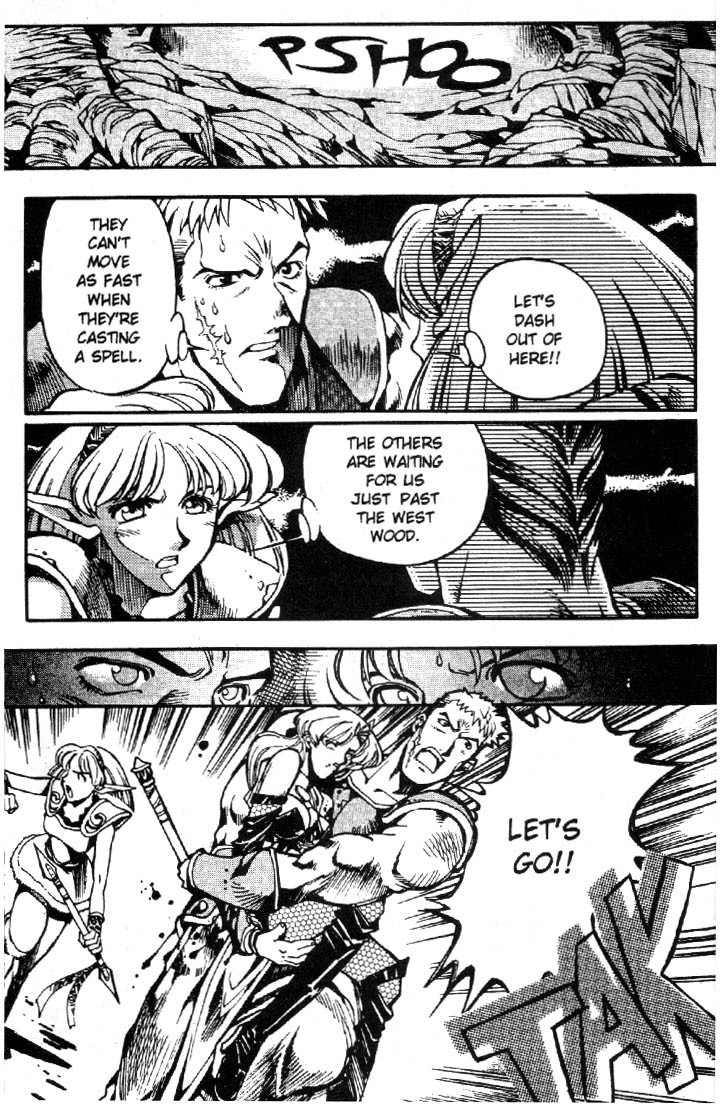 Lodoss Tousenki: Eiyuu Kishiden Chapter 8 page 8 - Chapter 8: Things We Must Do To Survive
