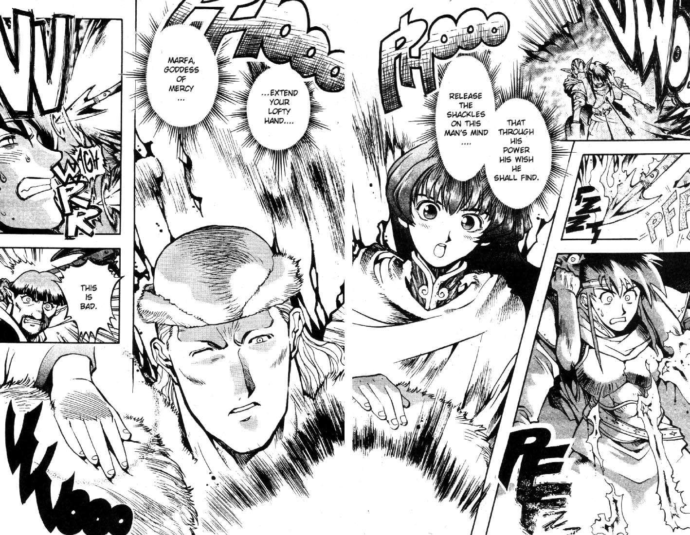 Lodoss Tousenki: Eiyuu Kishiden Chapter 9 page 30 - Chapter 9: Touched by a Merciful Heart