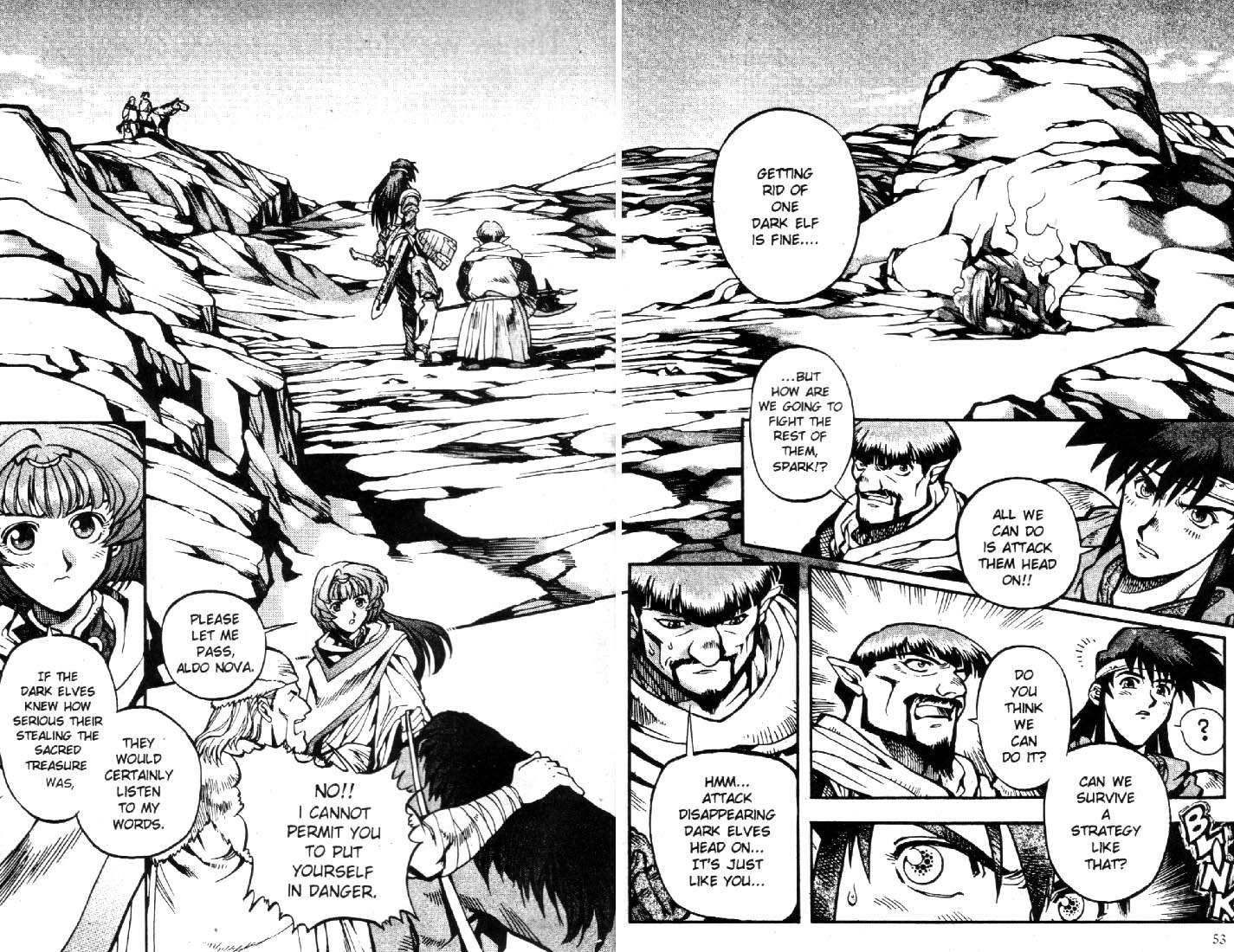 Lodoss Tousenki: Eiyuu Kishiden Chapter 9 page 4 - Chapter 9: Touched by a Merciful Heart