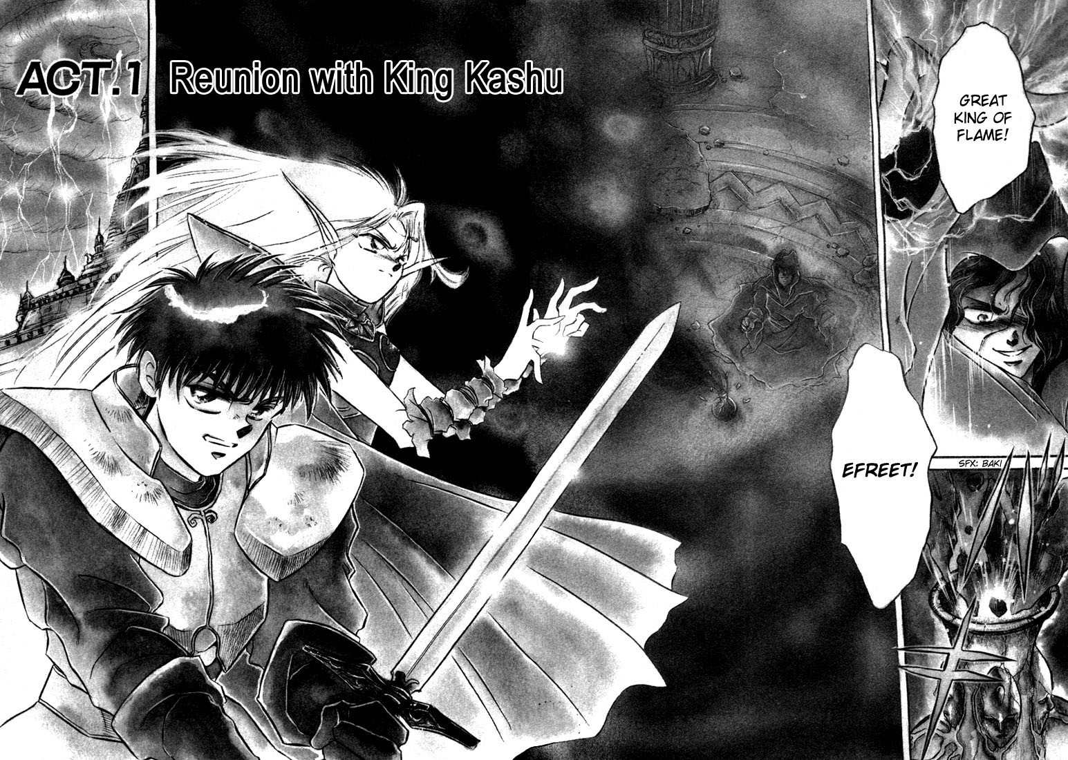 Lodoss Tousenki: Honoo no Majin Chapter 1 page 6 - Chapter 1: Reunion with King Kashue