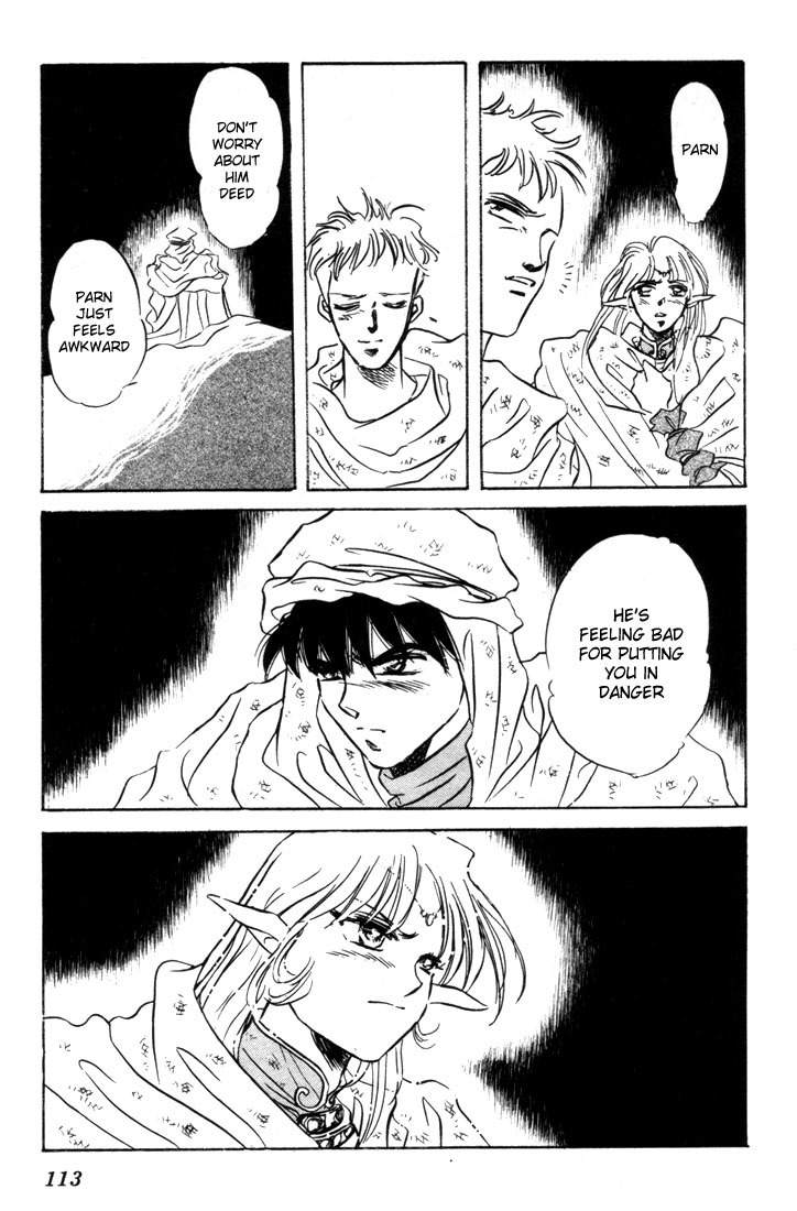 Lodoss Tousenki: Honoo no Majin Chapter 7 page 37 - Chapter 7: The Secret of the Tower in the Sandcloud