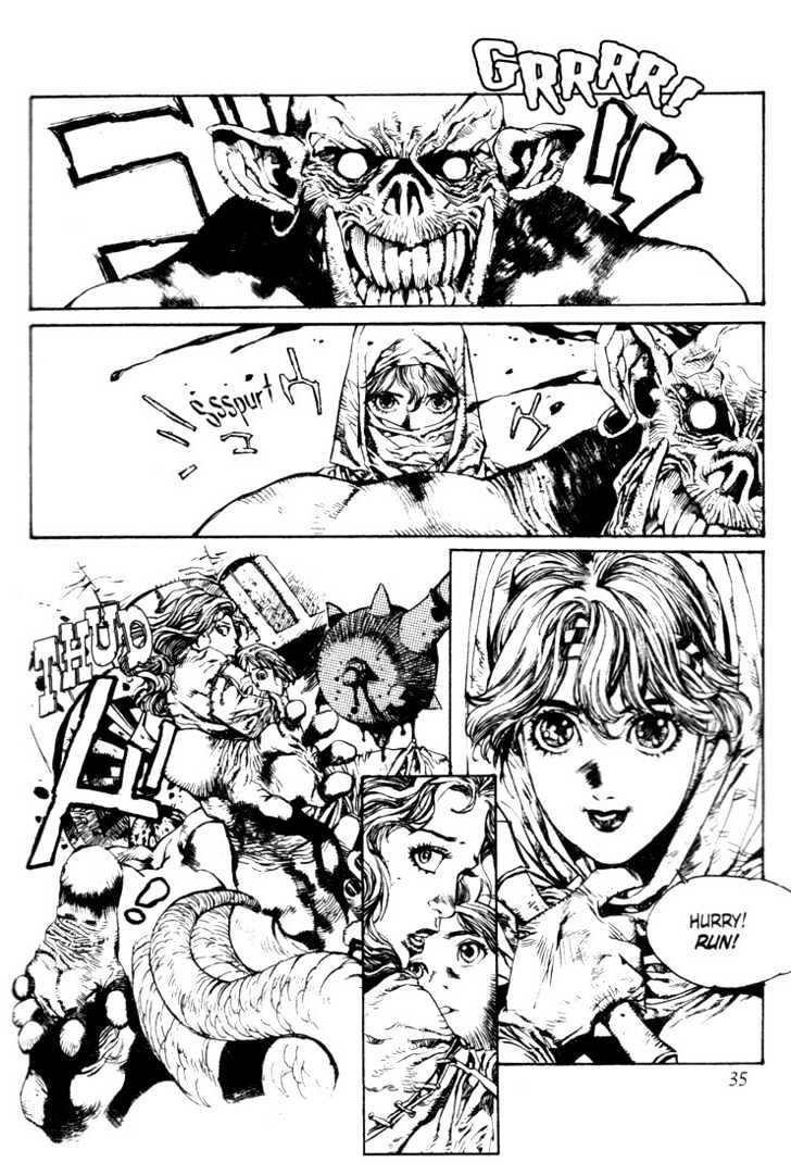 Lodoss Tousenki: Pharis no Seijo Chapter 1.1 page 28 - Vol.01 Chapter 1