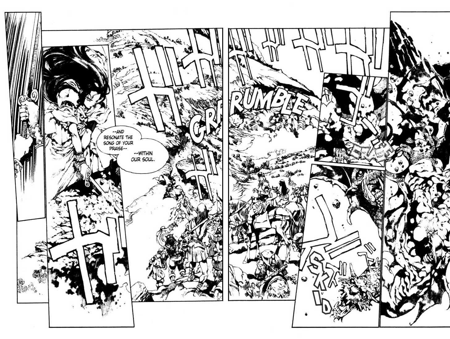 Lodoss Tousenki: Pharis no Seijo Chapter 1.11 page 17 - Vol.01 Chapter 11