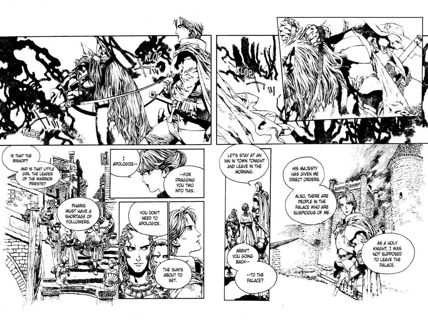 Lodoss Tousenki: Pharis no Seijo Chapter 1.3 page 3 - Vol.01 Chapter 3