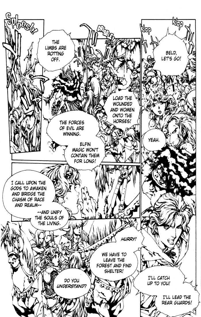 Lodoss Tousenki: Pharis no Seijo Chapter 1.9 page 21 - Vol.01 Chapter 9