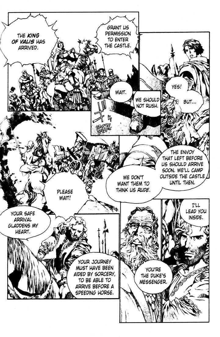 Lodoss Tousenki: Pharis no Seijo Chapter 2.1-1 page 11 - Vol.02 Chapter 1 : Part 1