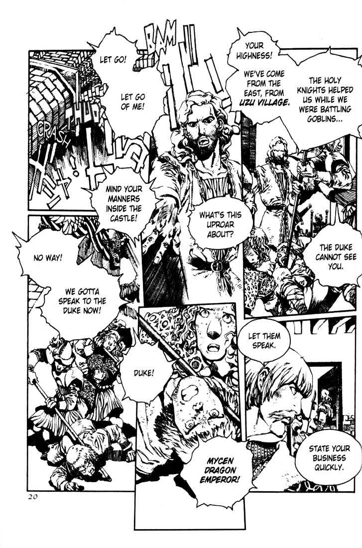 Lodoss Tousenki: Pharis no Seijo Chapter 2.1-1 page 19 - Vol.02 Chapter 1 : Part 1