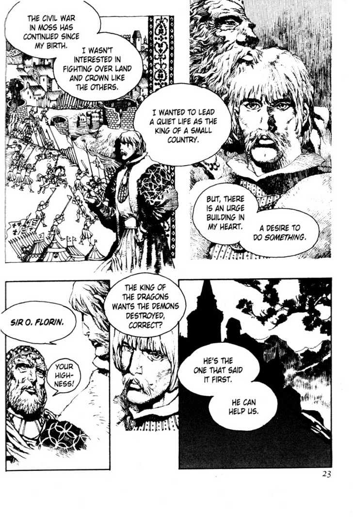 Lodoss Tousenki: Pharis no Seijo Chapter 2.1-1 page 22 - Vol.02 Chapter 1 : Part 1