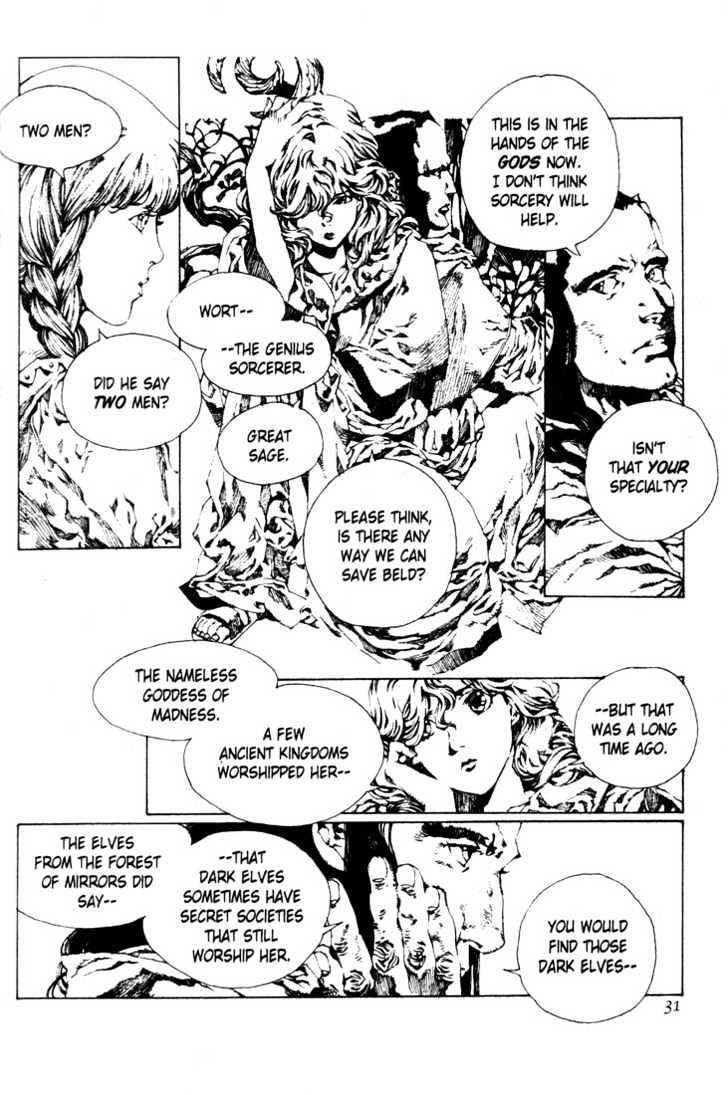 Lodoss Tousenki: Pharis no Seijo Chapter 2.1-1 page 30 - Vol.02 Chapter 1 : Part 1