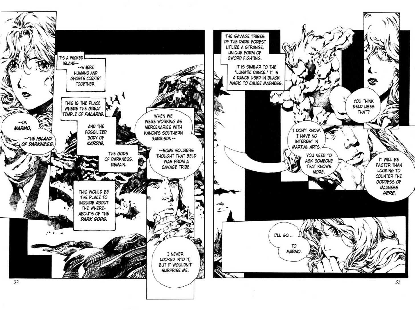 Lodoss Tousenki: Pharis no Seijo Chapter 2.1-1 page 31 - Vol.02 Chapter 1 : Part 1