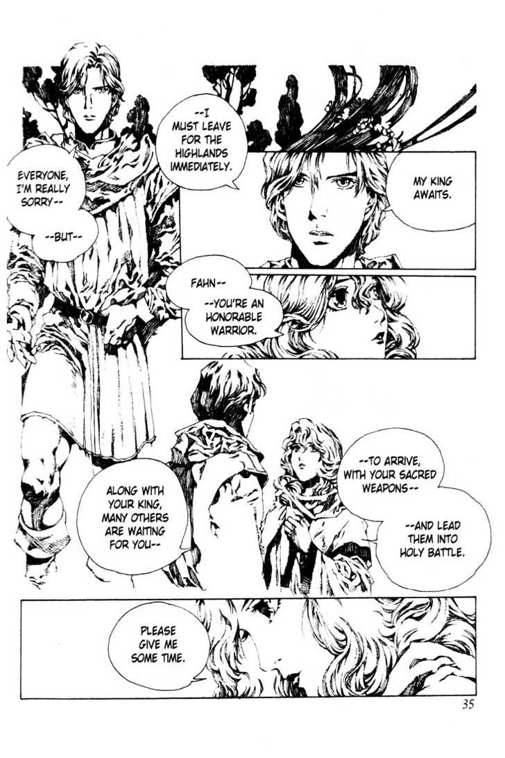 Lodoss Tousenki: Pharis no Seijo Chapter 2.1-1 page 33 - Vol.02 Chapter 1 : Part 1