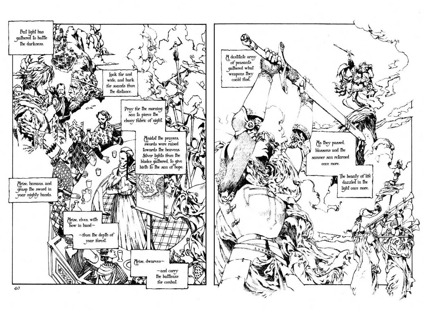 Lodoss Tousenki: Pharis no Seijo Chapter 2.1-1 page 37 - Vol.02 Chapter 1 : Part 1