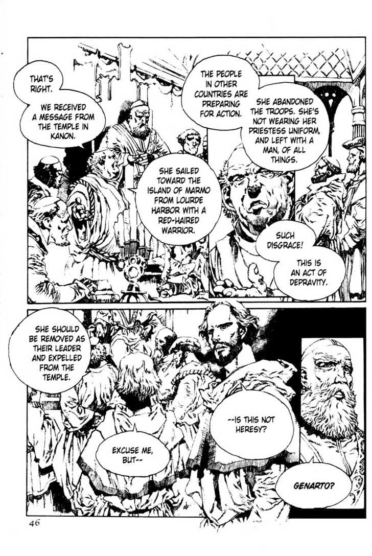 Lodoss Tousenki: Pharis no Seijo Chapter 2.1-1 page 41 - Vol.02 Chapter 1 : Part 1