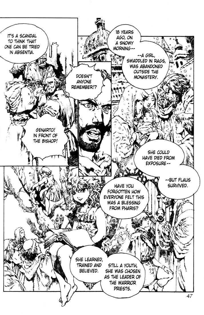 Lodoss Tousenki: Pharis no Seijo Chapter 2.1-1 page 42 - Vol.02 Chapter 1 : Part 1