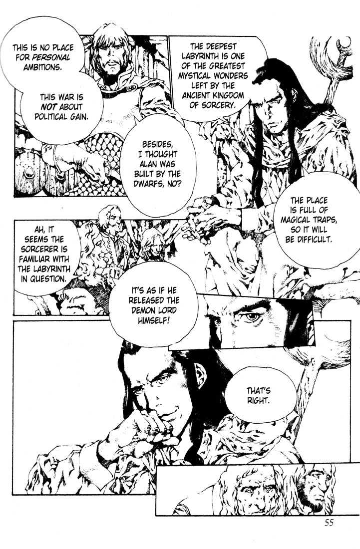 Lodoss Tousenki: Pharis no Seijo Chapter 2.1-1 page 49 - Vol.02 Chapter 1 : Part 1
