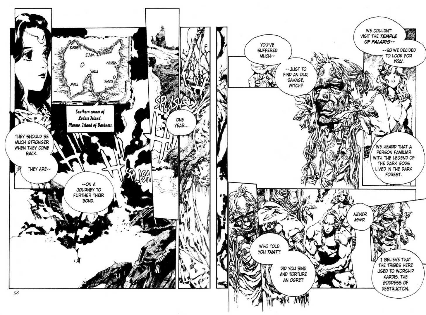 Lodoss Tousenki: Pharis no Seijo Chapter 2.1-1 page 52 - Vol.02 Chapter 1 : Part 1