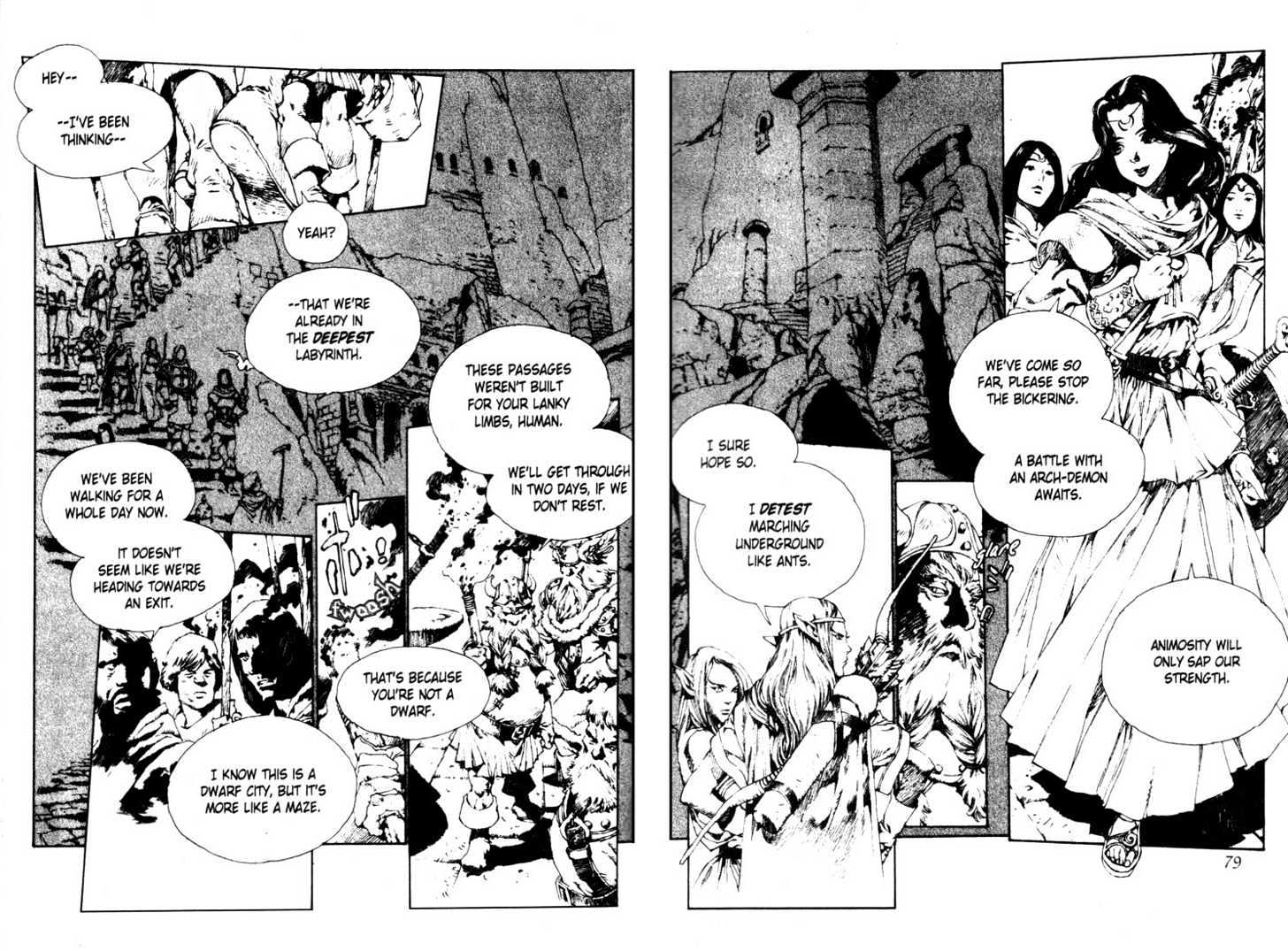 Lodoss Tousenki: Pharis no Seijo Chapter 2.1-1 page 70 - Vol.02 Chapter 1 : Part 1