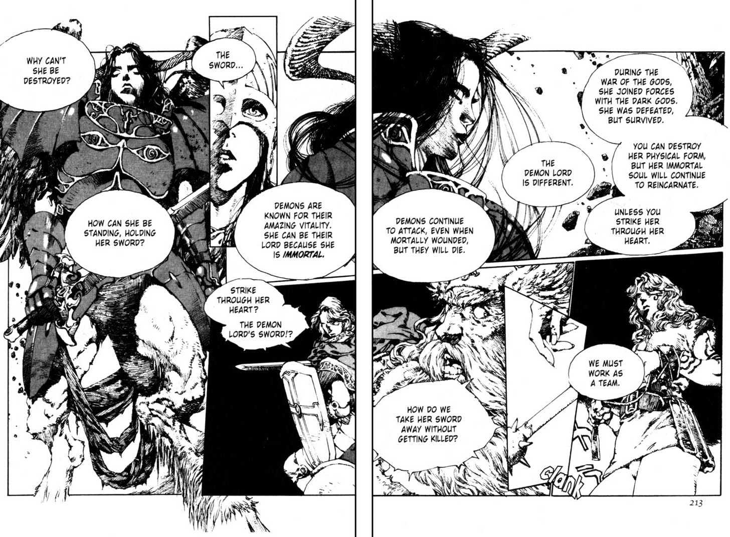 Lodoss Tousenki: Pharis no Seijo Chapter 2.2-2 page 107 - Vol.02 Chapter 2 : Part 2 - End