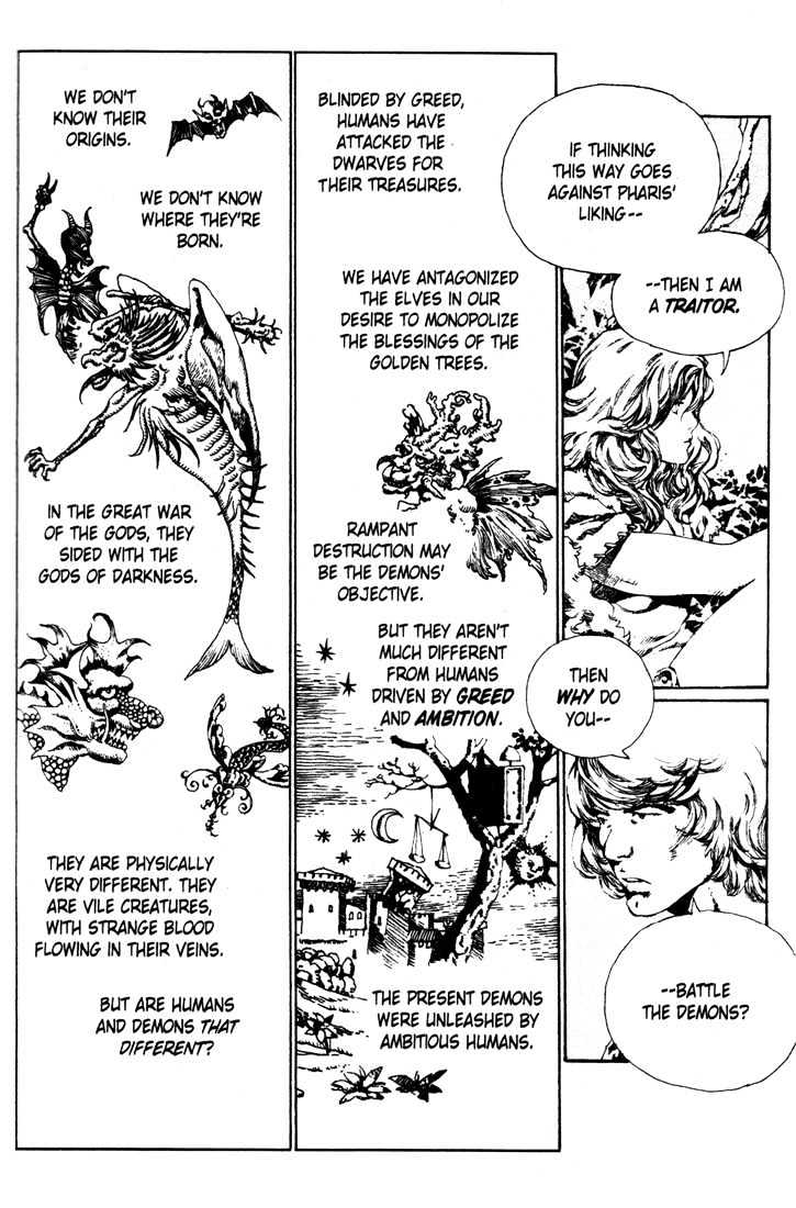 Lodoss Tousenki: Pharis no Seijo Chapter 2.2-2 page 14 - Vol.02 Chapter 2 : Part 2 - End