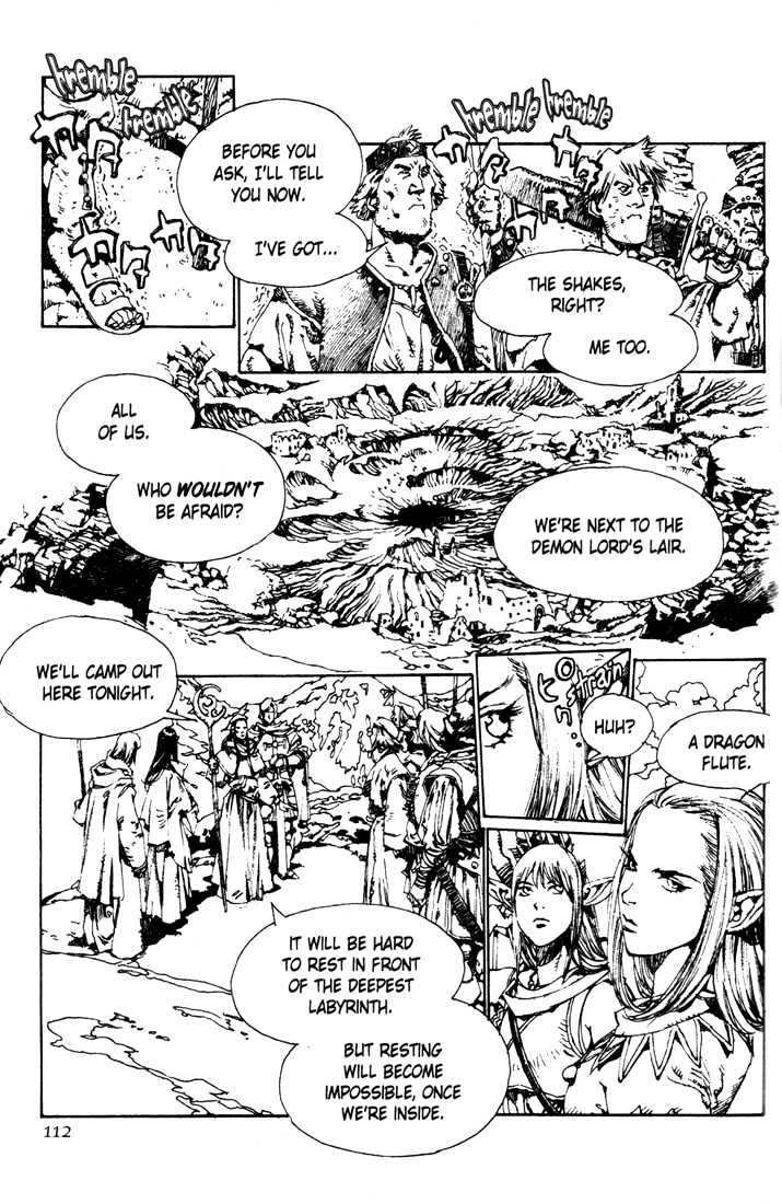 Lodoss Tousenki: Pharis no Seijo Chapter 2.2-2 page 19 - Vol.02 Chapter 2 : Part 2 - End