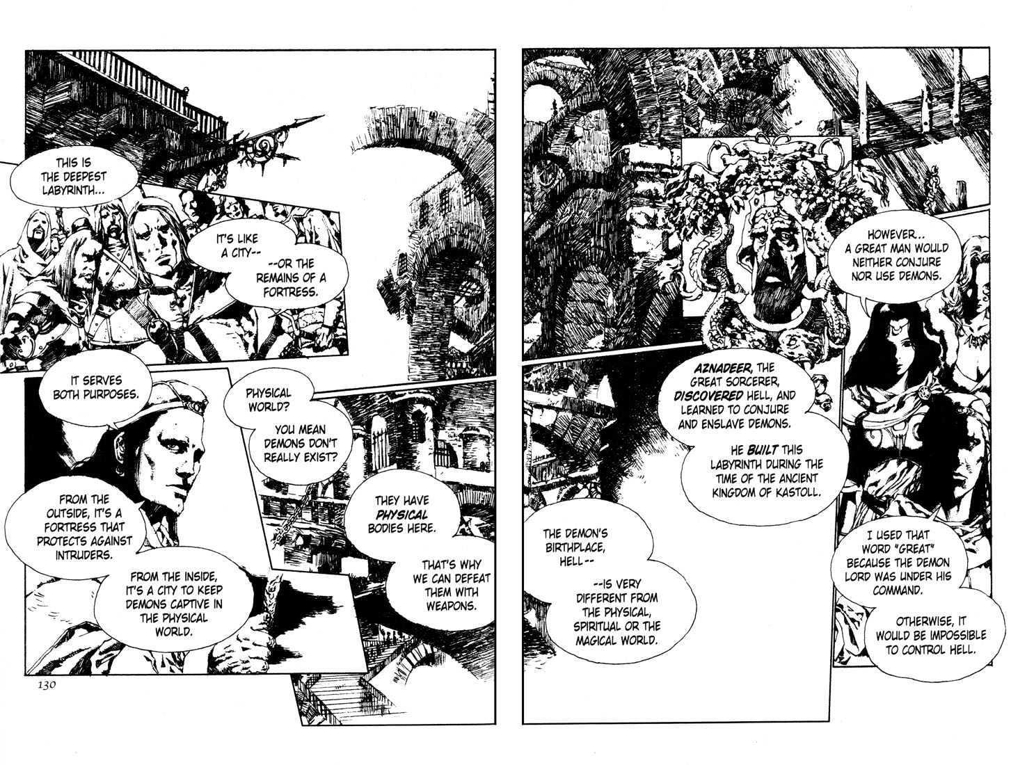 Lodoss Tousenki: Pharis no Seijo Chapter 2.2-2 page 34 - Vol.02 Chapter 2 : Part 2 - End