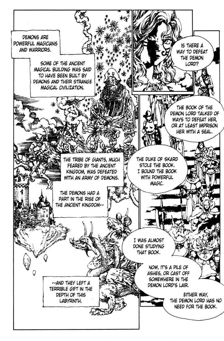 Lodoss Tousenki: Pharis no Seijo Chapter 2.2-2 page 35 - Vol.02 Chapter 2 : Part 2 - End