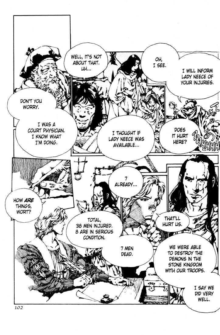 Lodoss Tousenki: Pharis no Seijo Chapter 2.2-2 page 9 - Vol.02 Chapter 2 : Part 2 - End
