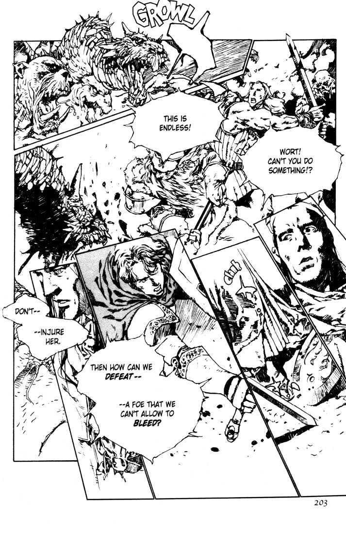 Lodoss Tousenki: Pharis no Seijo Chapter 2.2-2 page 99 - Vol.02 Chapter 2 : Part 2 - End