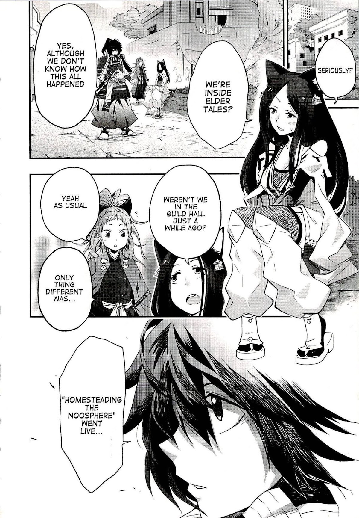 Log Horizon - Nishikaze no Ryodan Chapter 1 page 12 - Chapter 1: Real
