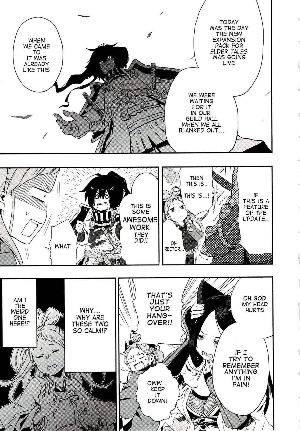 Log Horizon - Nishikaze no Ryodan Chapter 1 page 13 - Chapter 1: Real