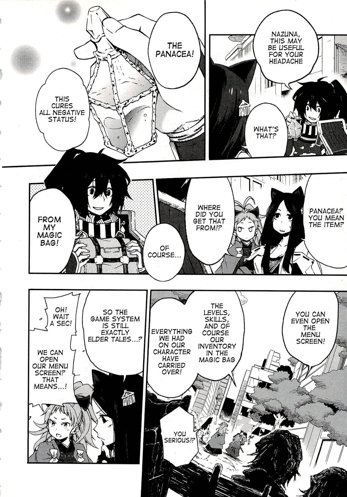 Log Horizon - Nishikaze no Ryodan Chapter 1 page 14 - Chapter 1: Real