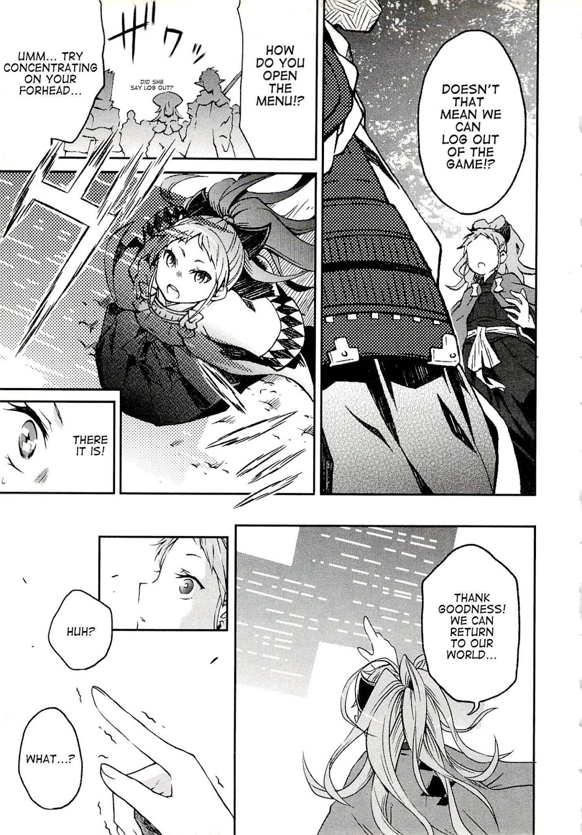 Log Horizon - Nishikaze no Ryodan Chapter 1 page 15 - Chapter 1: Real