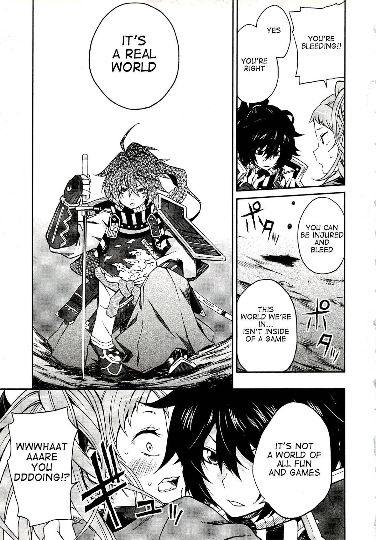 Log Horizon - Nishikaze no Ryodan Chapter 1 page 35 - Chapter 1: Real