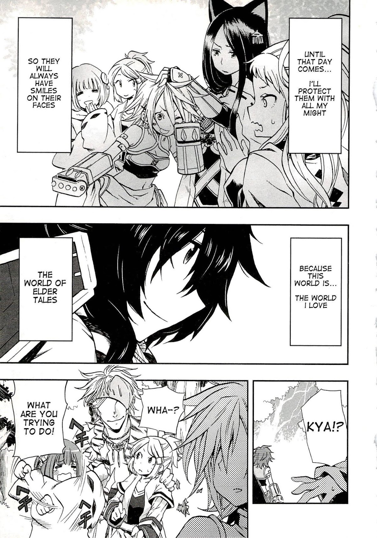 Log Horizon - Nishikaze no Ryodan Chapter 1 page 38 - Chapter 1: Real