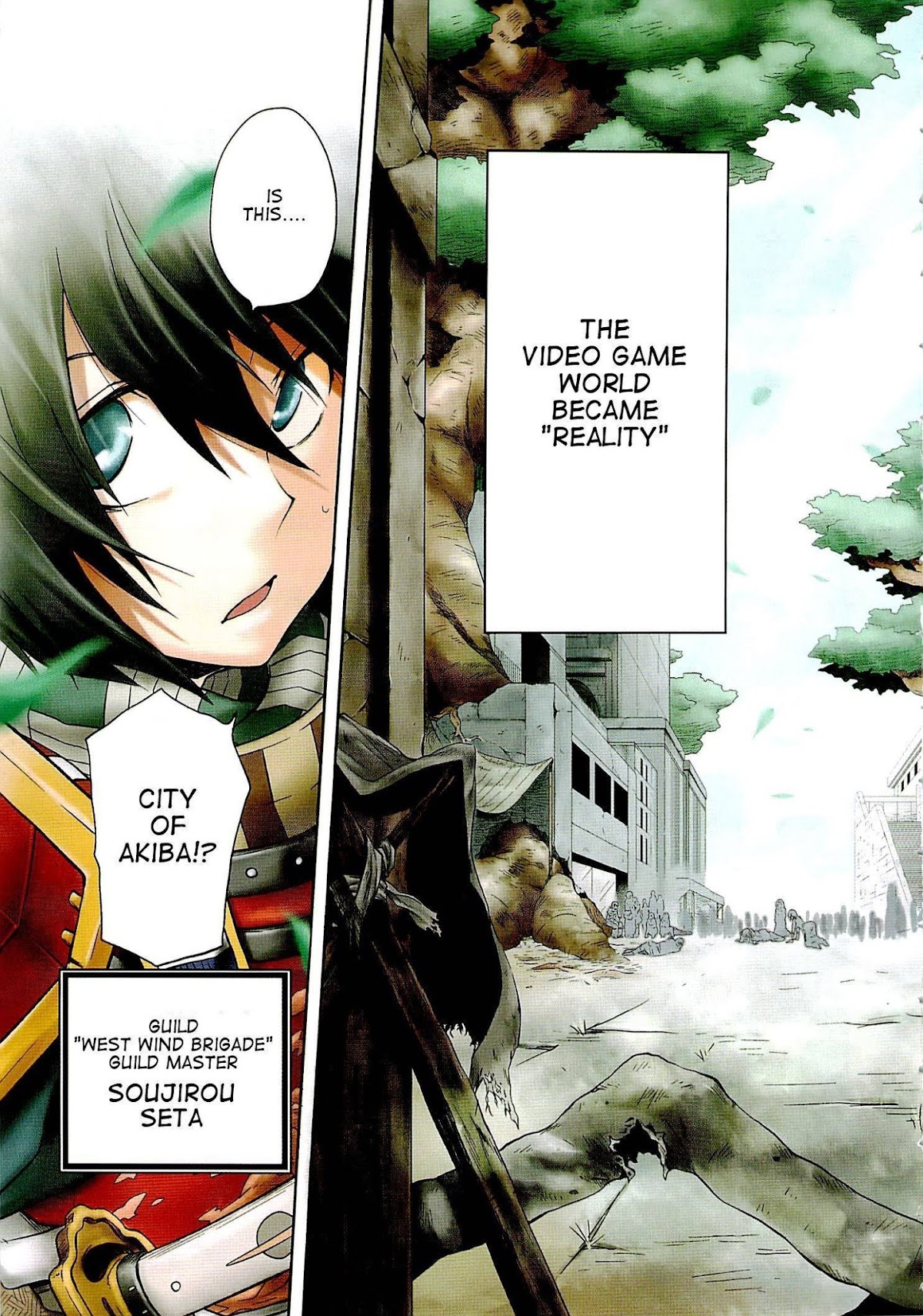 Log Horizon - Nishikaze no Ryodan Chapter 1 page 5 - Chapter 1: Real