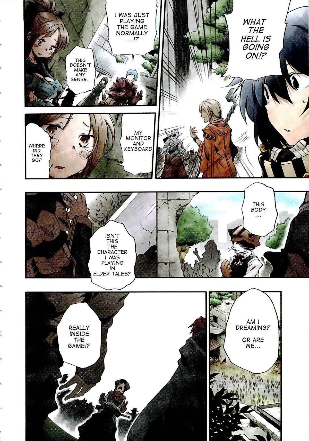 Log Horizon - Nishikaze no Ryodan Chapter 1 page 6 - Chapter 1: Real